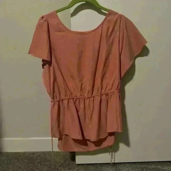 Express Blouse W/ Ruffles - Picture 1 of 2